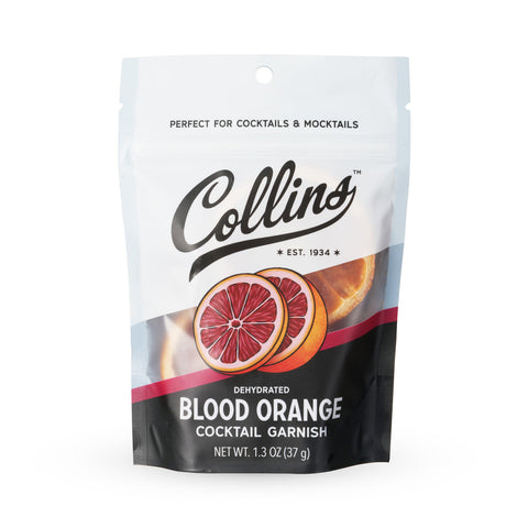 Collins Dehydrated Blood Orange Cocktail Garnish 1.3-Oz