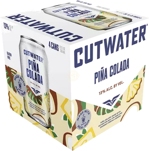 Cutwater Spirits Pina Colada Cocktail 4-Pack Can