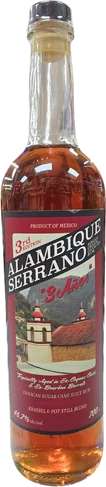 Alambique Serrano - 3 Anos 3rd Edition Batch #3A-08-26 700ml