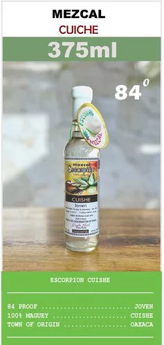 Escorpion Joven Cuishe Mezcal 375ml