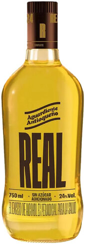 Aguardiente Antioqueno Real 48 Proof 750ml