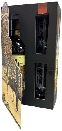 Hacienda Vieja Reposado Tequila Gift Set 750ml