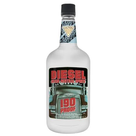 Diesel 190 Proof Grain Neutral Spirit Pet Bottle 1.75Lt