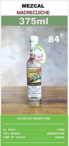 Escorpion Madre Cuishe Joven Mezcal 375ml