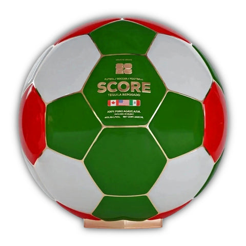 2026 Score Baja World Cup Ball Decanter Mexico Reposado Tequila  750ml