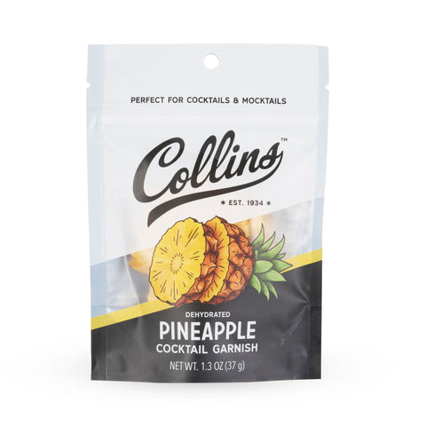 Collins Dehydrated Pineapple Cocktail Garnish 1.3-Oz