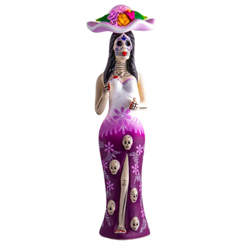 Epifania Azul Catrina Anejo Tequila Purple-White Bottle750ml