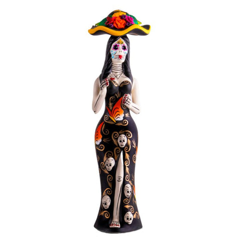 Epifania Azul Catrina Anejo Tequila Black Bottle 750ml