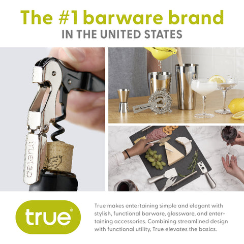 Duo Bottle Stopper and Pourer in Assorted Colors By True Brand